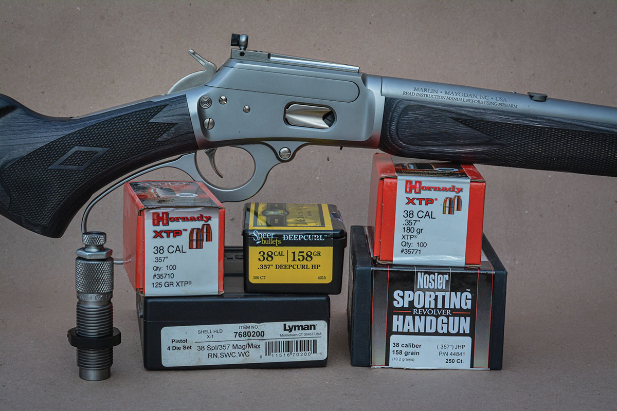 Lyman dies were used to develop handloading data.